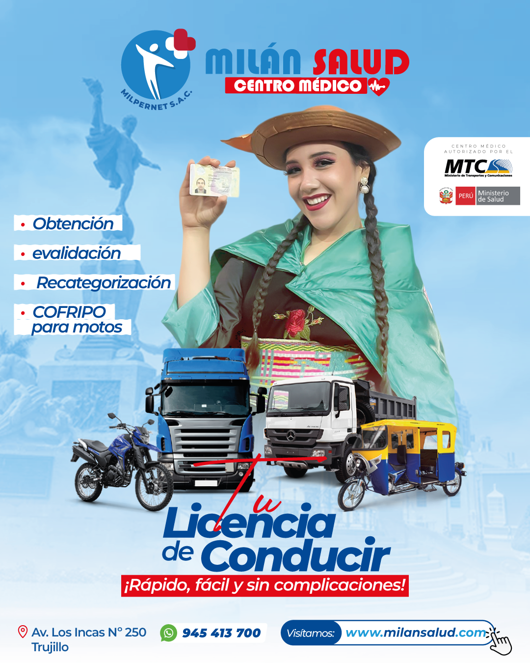 Examen médico licencia de carro